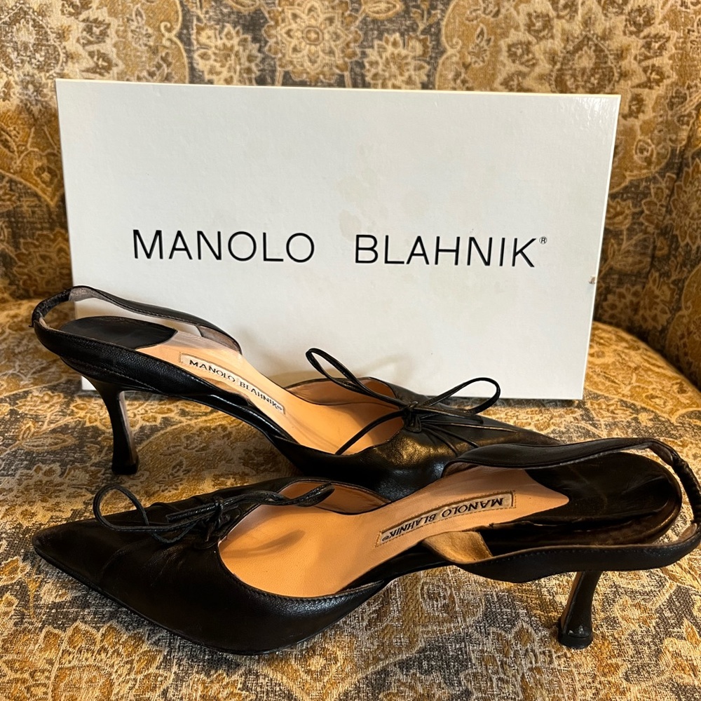 Worn Manolo Blahnik Heels